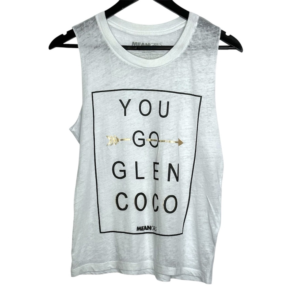 Mean Girls You Go Glen Coco Graphic Muscle Tank Size Small - Picture 1 of 5